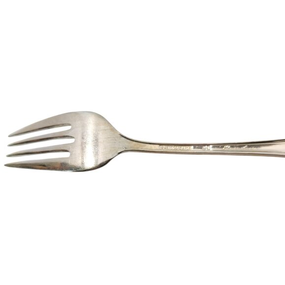 Vintage Rogers Bros 1847 Silver Plated Flatware 6-Piece Collection Floral Design - Picture 14 of 16